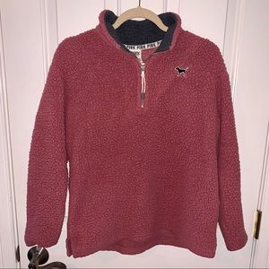 Victoria’s Secret Pink Fleece Zip-up